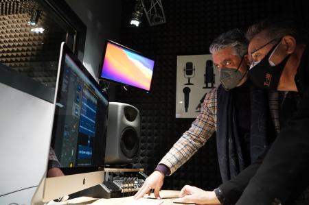 Imagen La Diputación habilita un estudio de grabación musical en las dependencias del Teatro Juan Bravo del que podrán hacer uso los grupos y solistas