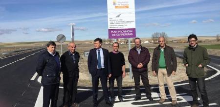 Imagen La Diputación refuerza el firme de la variante de Perosillo