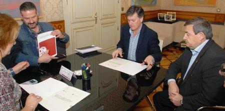 Imagen La Diputación está ayudando al Ayuntamiento de Aguilafuente a reparar su Casa Consistorial